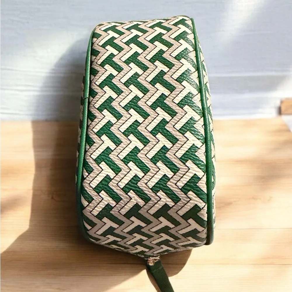 TORY BURCH TILE T COSMETIC POUCH - Picture 5 of 7